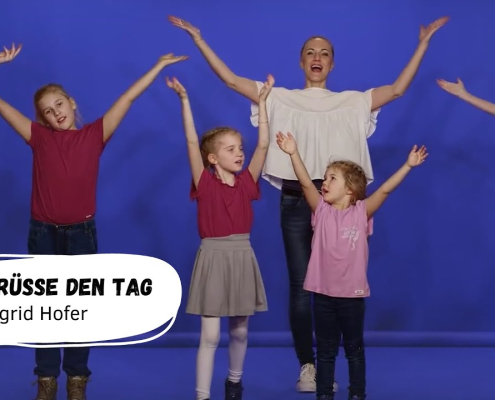 Video Kinderlied Ich begrüße den Tag