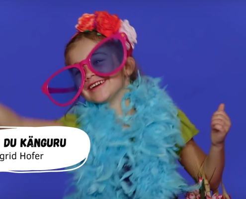 Video Kinderlied Hallo du, Känguru